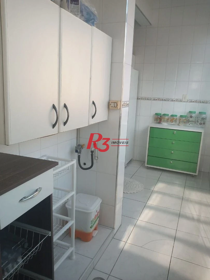 Apartamento à venda, 89 m² por R$ 690.000,00 - Embaré - Santos/SP
