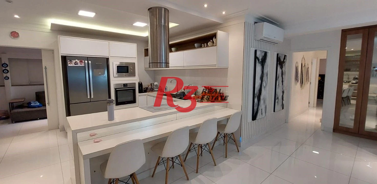 Apartamento Garden à venda, 203 m² por R$ 3.180.000,00 - Gonzaga - Santos/SP