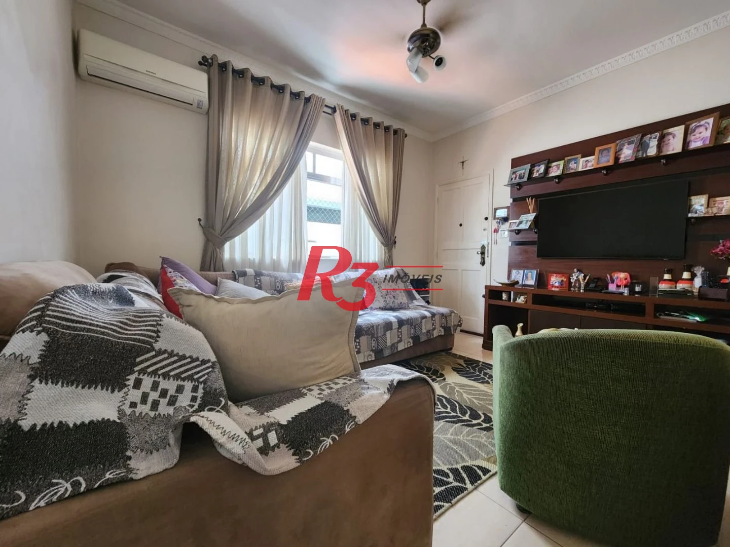 Apartamento à venda, 74 m² por R$ 405.000,00 - Ponta da Praia - Santos/SP
