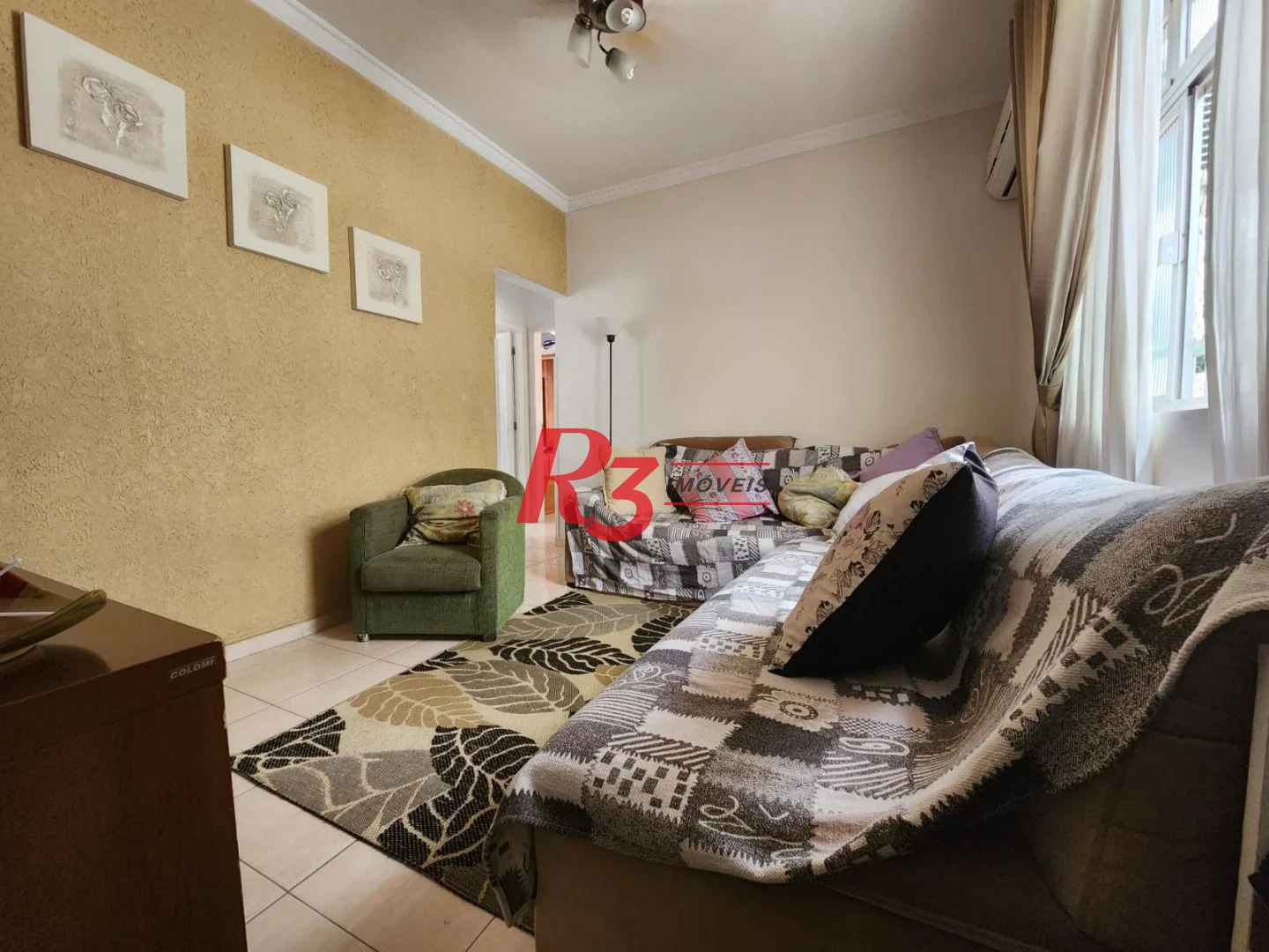 Apartamento à venda, 74 m² por R$ 405.000,00 - Ponta da Praia - Santos/SP