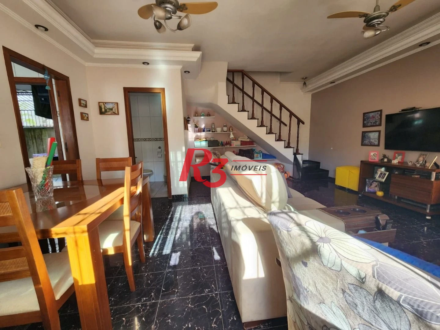 Sobrado à venda, 134 m² por R$ 960.000,00 - Estuário - Santos/SP