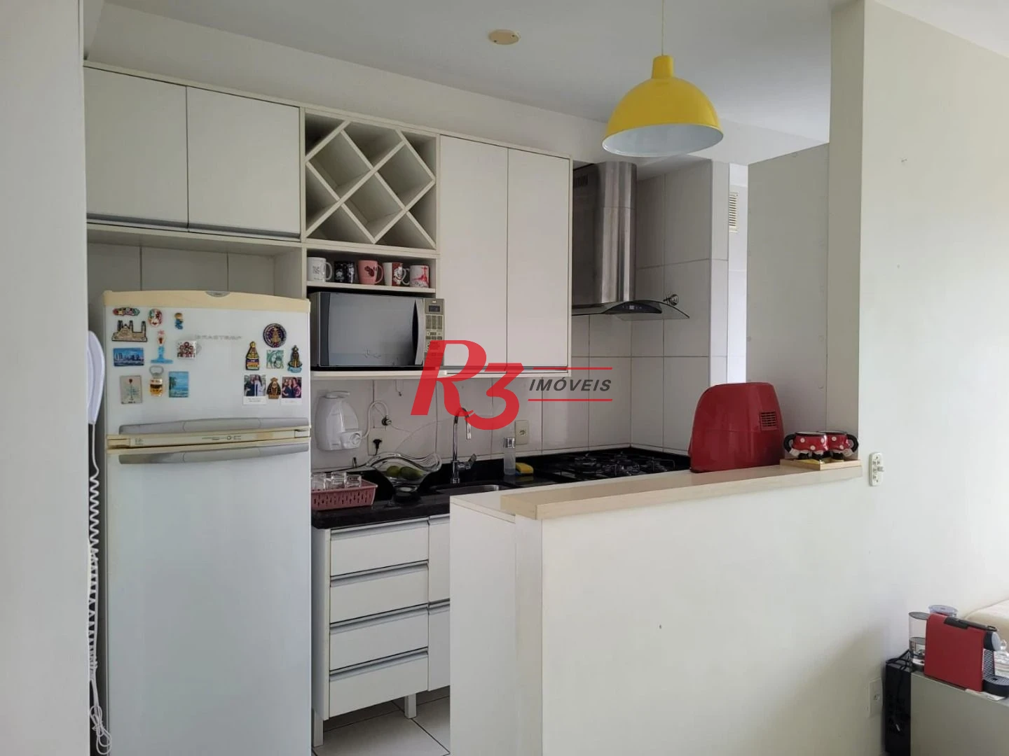 Apartamento com 2 dormitórios à venda, 64 m² por R$ 590.000,00 - Marapé - Santos/SP