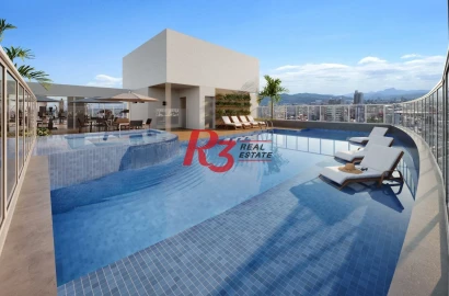 Apartamento à venda, 66 m² por R$ 840.000,00 - Vila Rica - Santos/SP