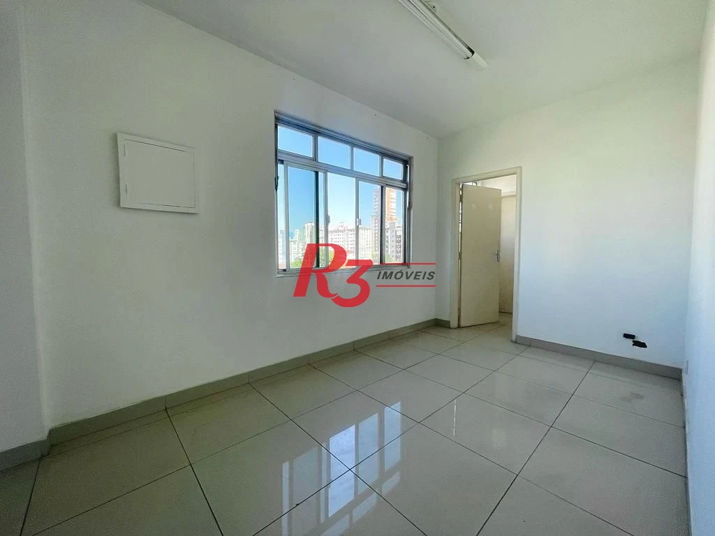 Sala para alugar, 58 m² por R$ 2.900,00/mês - Boqueirão - Santos/SP