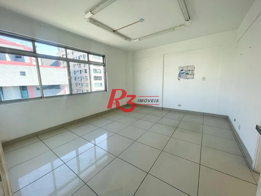 Sala para alugar, 58 m² por R$ 2.900,00/mês - Boqueirão - Santos/SP