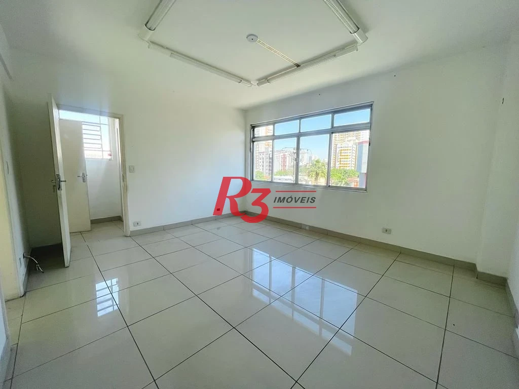 Sala para alugar, 58 m² por R$ 2.900,00/mês - Boqueirão - Santos/SP
