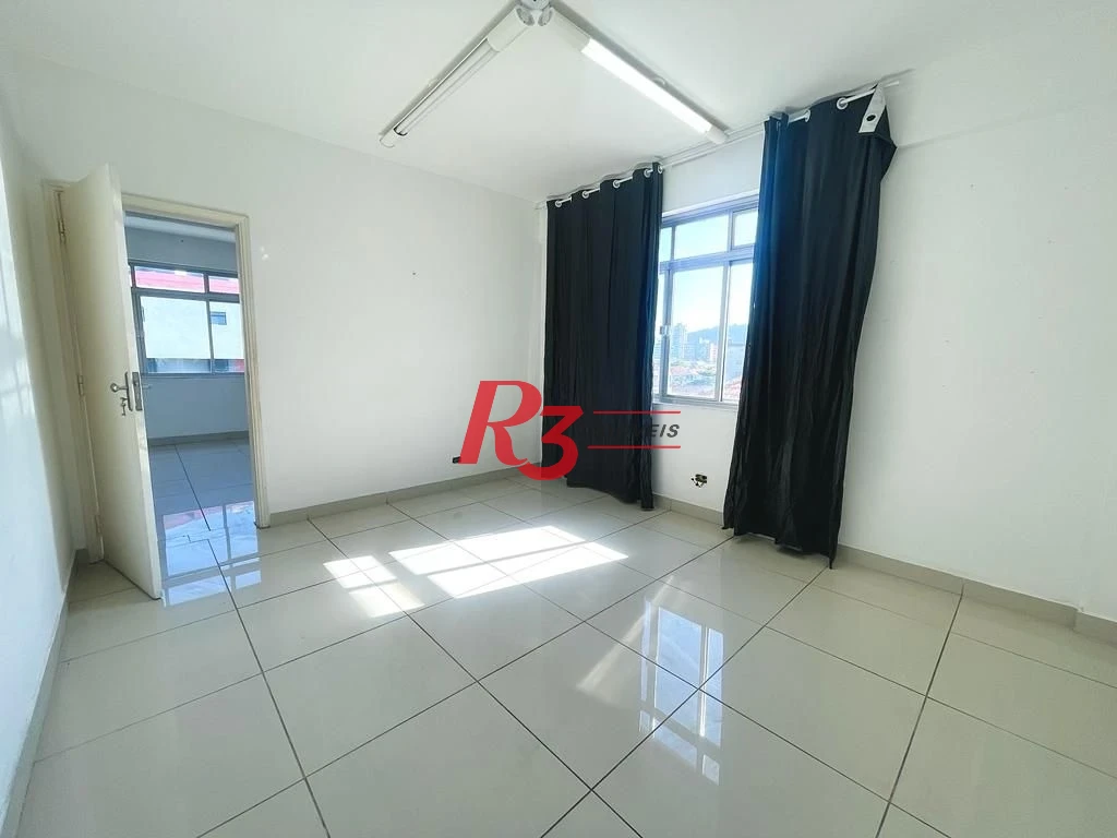 Sala para alugar, 58 m² por R$ 2.900,00/mês - Boqueirão - Santos/SP