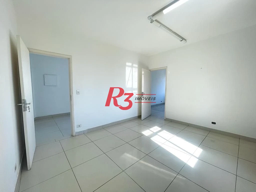 Sala para alugar, 58 m² por R$ 2.900,00/mês - Boqueirão - Santos/SP