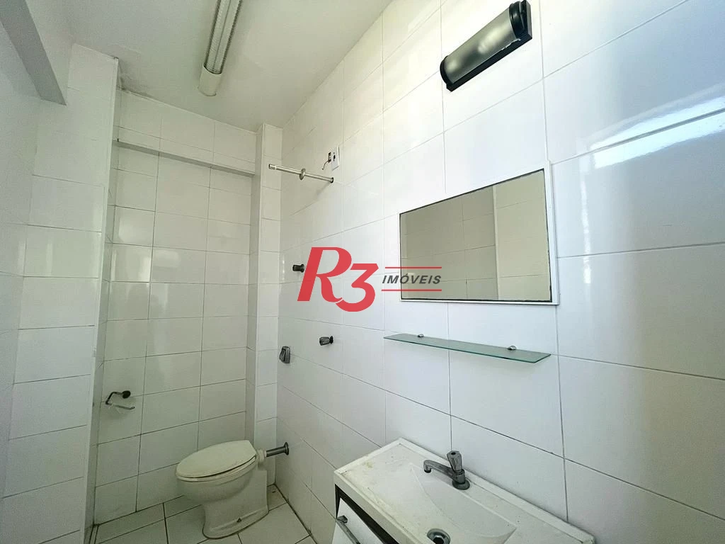 Sala para alugar, 58 m² por R$ 2.900,00/mês - Boqueirão - Santos/SP