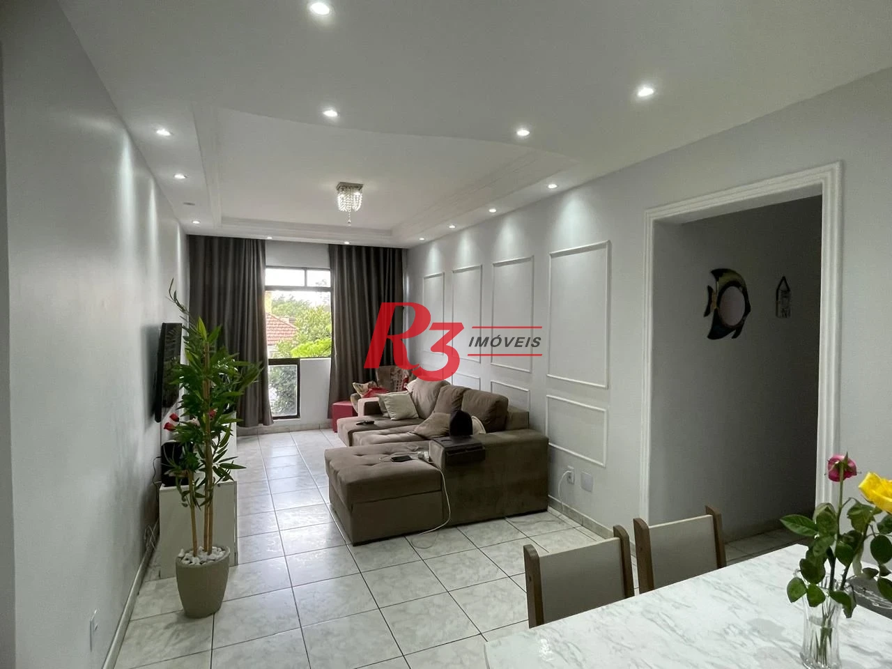 Apartamento à venda, 90 m² por R$ 580.000,00 - Aparecida - Santos/SP