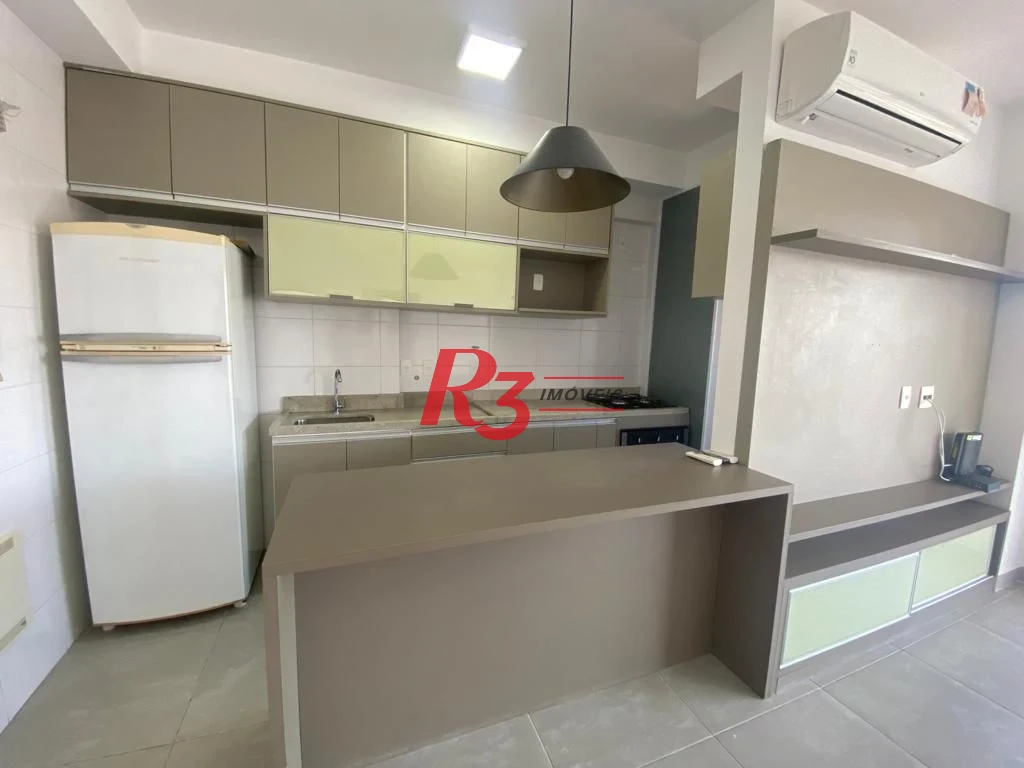 Apartamento, 71 m² - venda por R$ 1.325.000,00 ou aluguel por R$ 6.800,00/mês - Gonzaga - Santos/SP