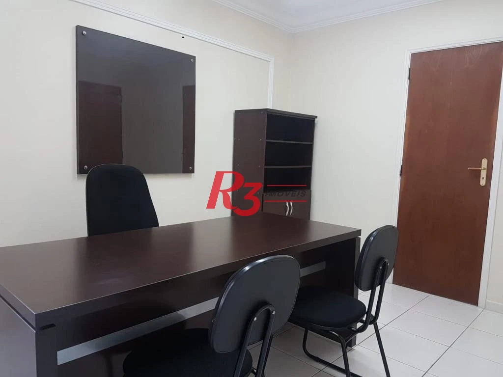 Sala coml. no centro de Santos à venda, reformada!! Oportunidade!