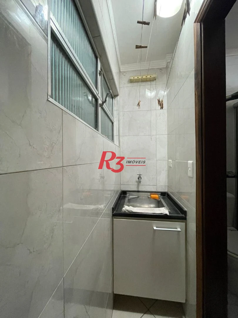 Apartamento com 2 dormitórios à venda, 55 m² por R$ 535.000,00 - Gonzaga - Santos/SP