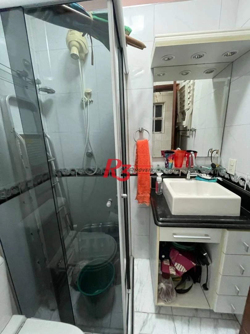 Apartamento com 2 dormitórios à venda, 55 m² por R$ 535.000,00 - Gonzaga - Santos/SP