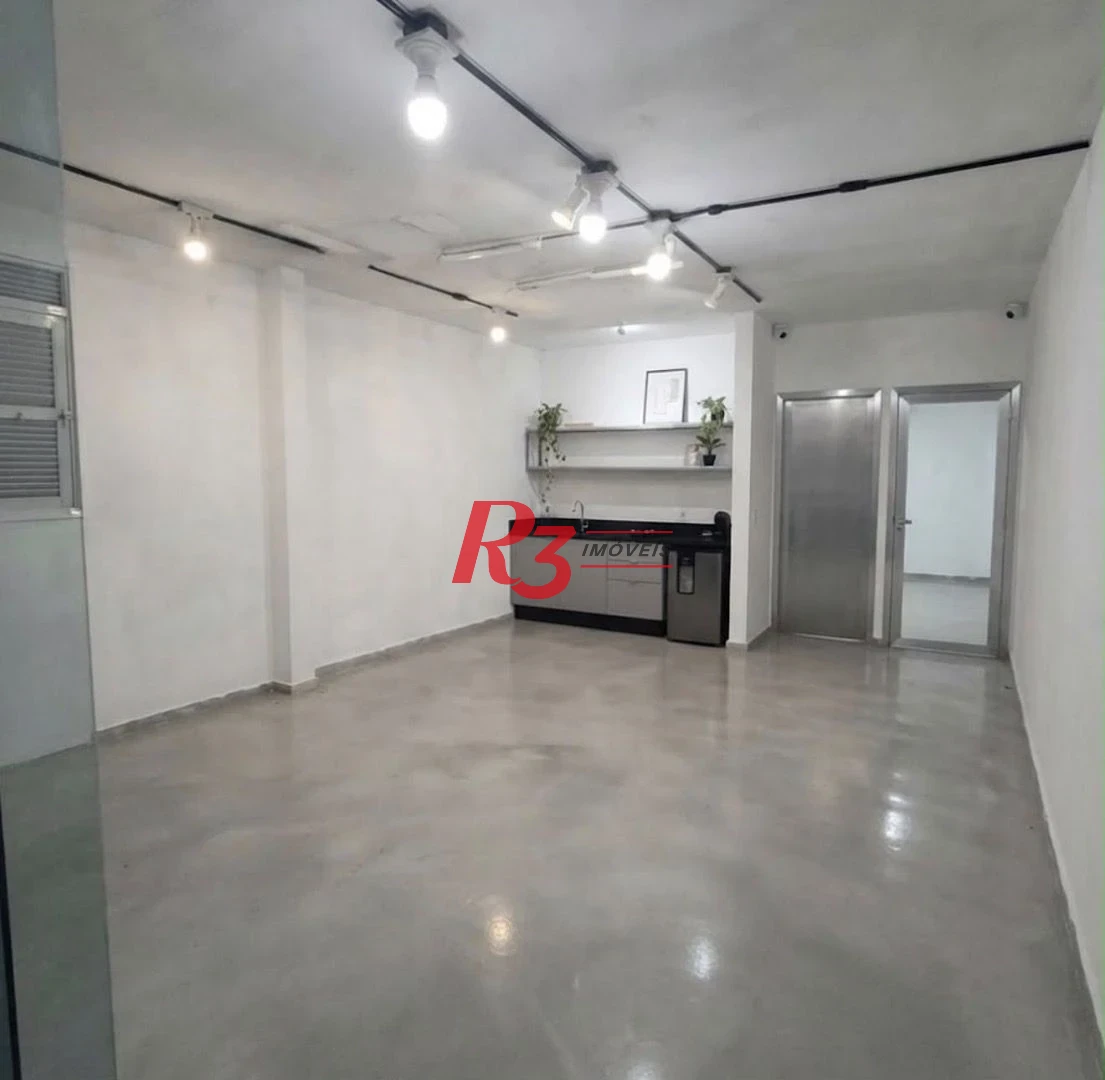 Sala à venda, 158 m² por R$ 695.000,00 - Gonzaga - Santos/SP