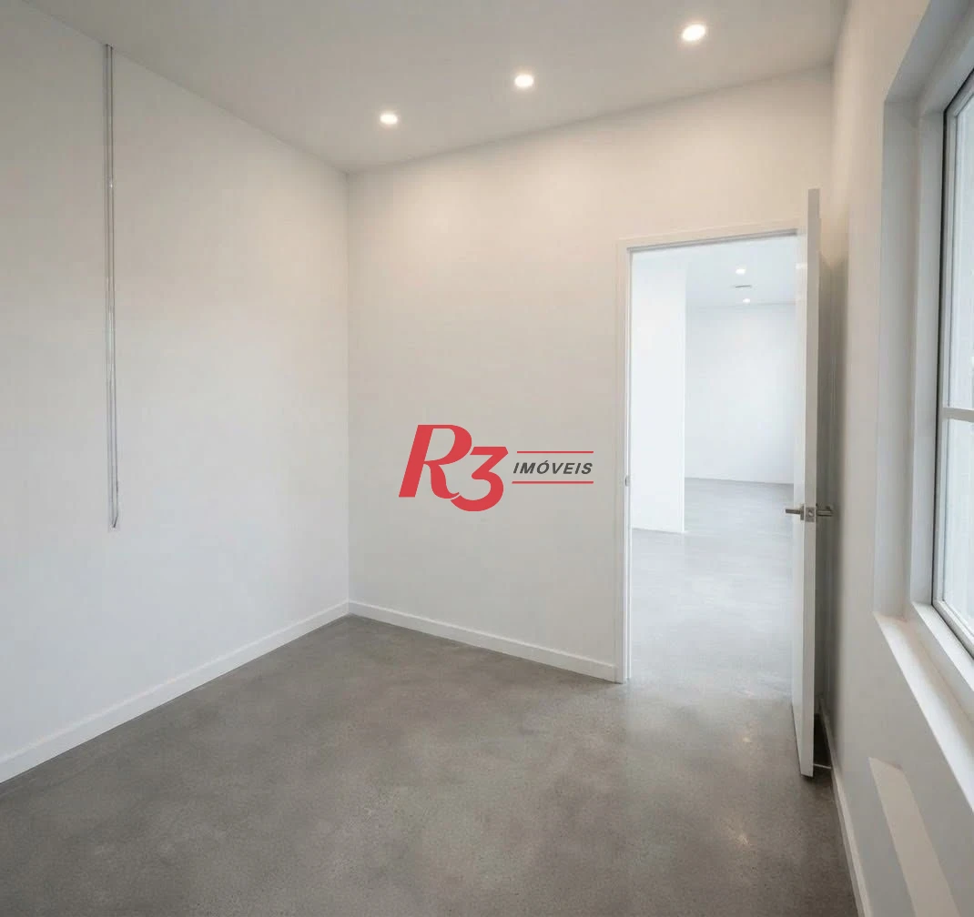 Sala à venda, 158 m² por R$ 695.000,00 - Gonzaga - Santos/SP