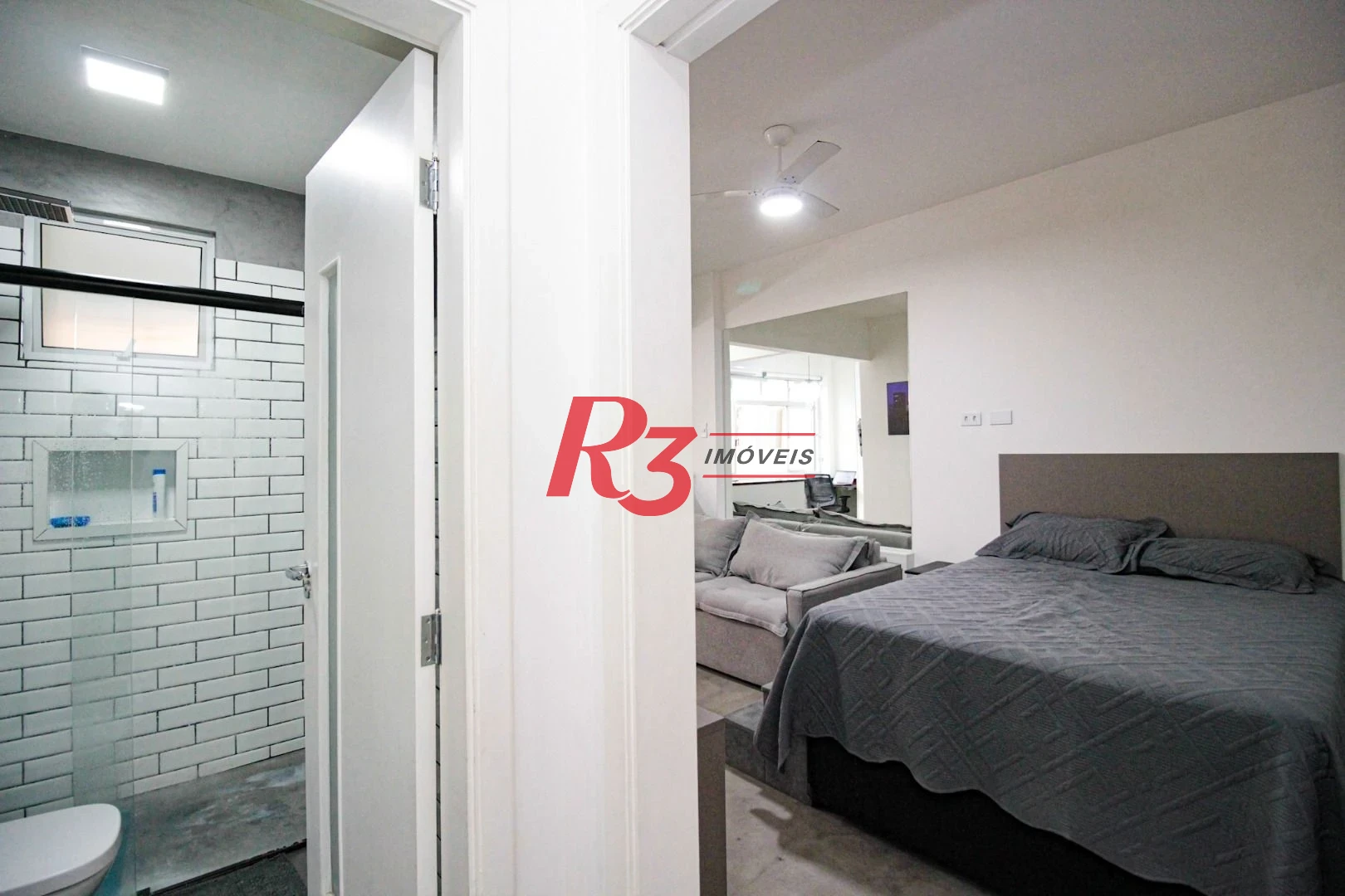 Studio com 1 dormitório à venda, 31 m² por R$ 380.000,00 - Embaré - Santos/SP