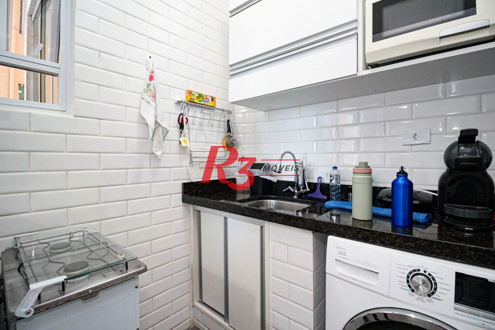 Studio com 1 dormitório à venda, 31 m² por R$ 380.000,00 - Embaré - Santos/SP