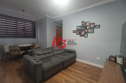 Apartamento à venda, 72 m² por R$ 590.000,00 - Ponta da Praia - Santos/SP