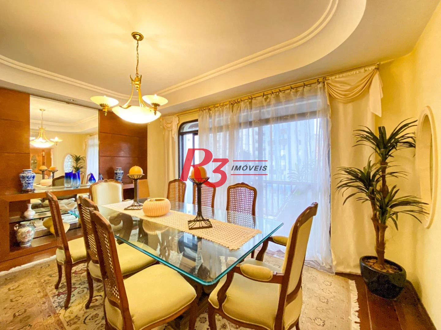 LOCAÇÃO Apartamento com 4 dormitórios, 294 m² - venda por R$ 2.300.000 ou aluguel por R$ 15.000/mês - Boqueirão - Santos/SP