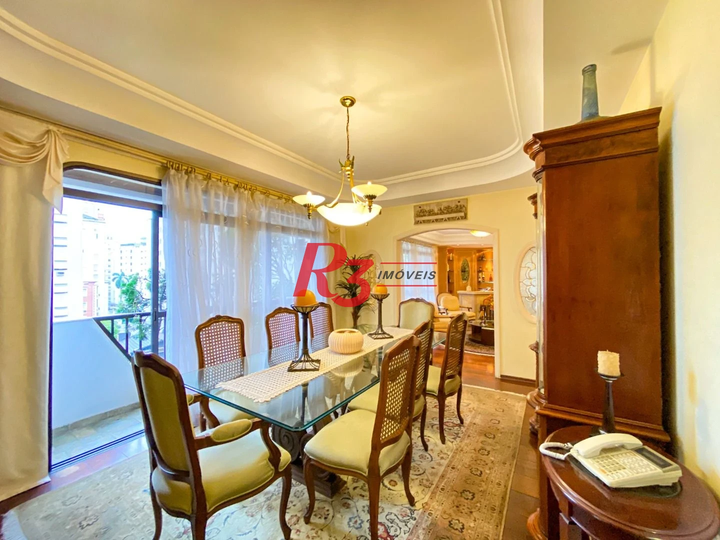 LOCAÇÃO Apartamento com 4 dormitórios, 294 m² - venda por R$ 2.300.000 ou aluguel por R$ 15.000/mês - Boqueirão - Santos/SP