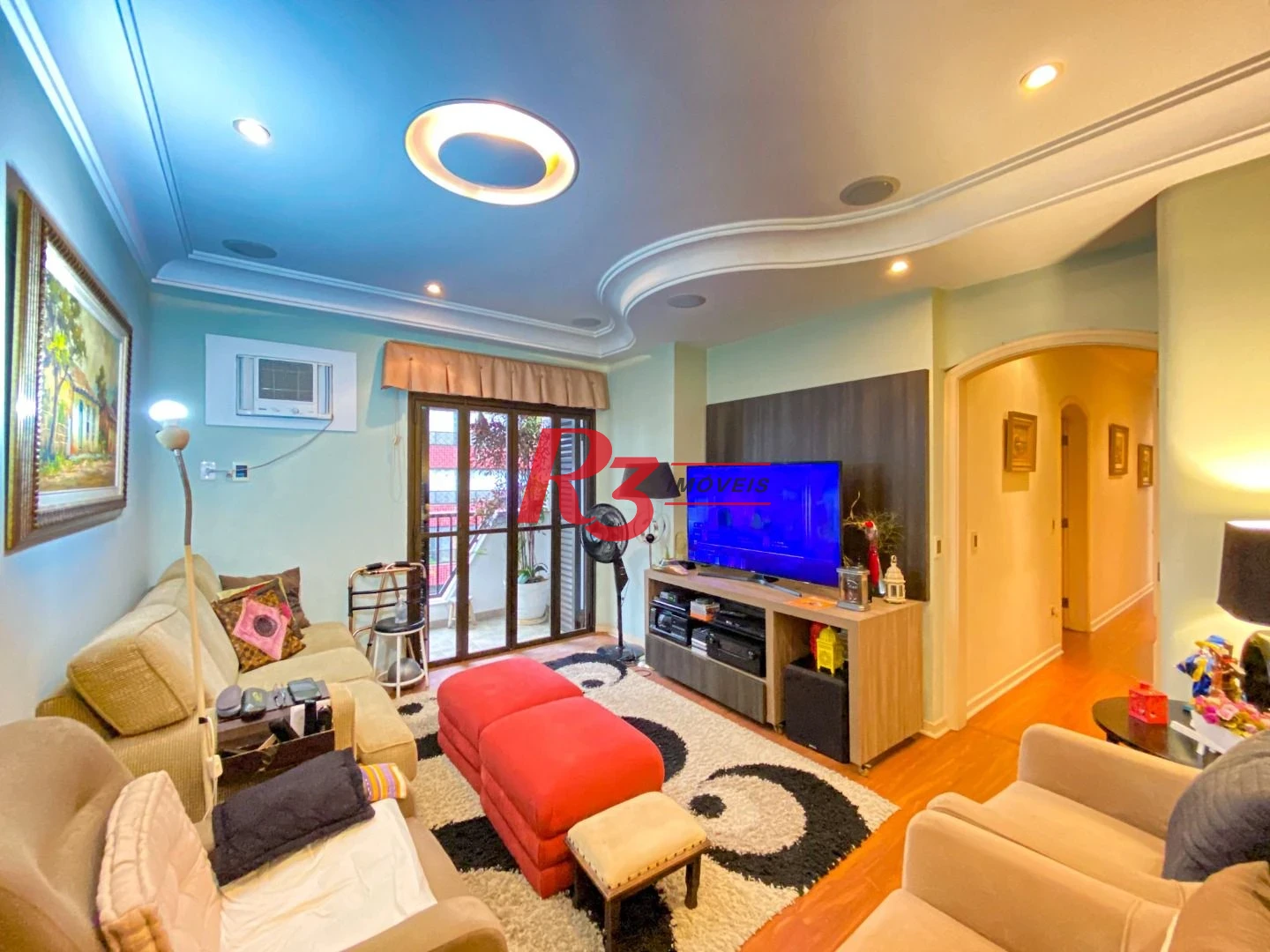 LOCAÇÃO Apartamento com 4 dormitórios, 294 m² - venda por R$ 2.300.000 ou aluguel por R$ 15.000/mês - Boqueirão - Santos/SP