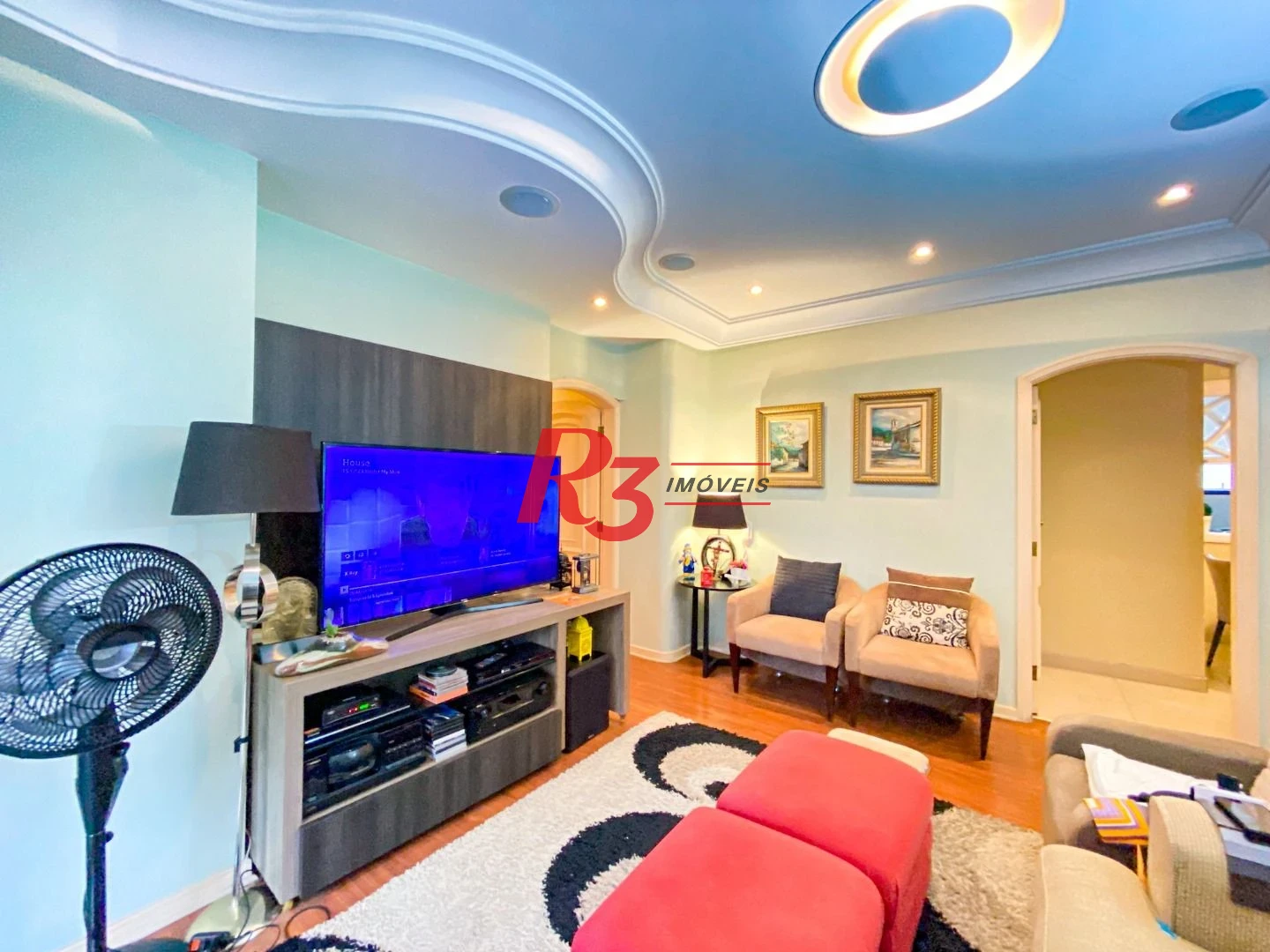 LOCAÇÃO Apartamento com 4 dormitórios, 294 m² - venda por R$ 2.300.000 ou aluguel por R$ 15.000/mês - Boqueirão - Santos/SP