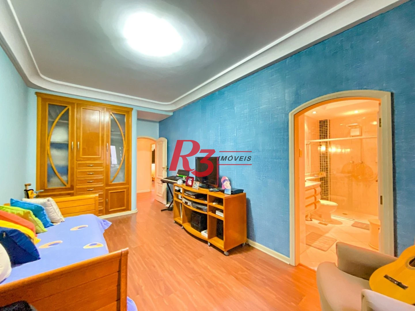 LOCAÇÃO Apartamento com 4 dormitórios, 294 m² - venda por R$ 2.300.000 ou aluguel por R$ 15.000/mês - Boqueirão - Santos/SP