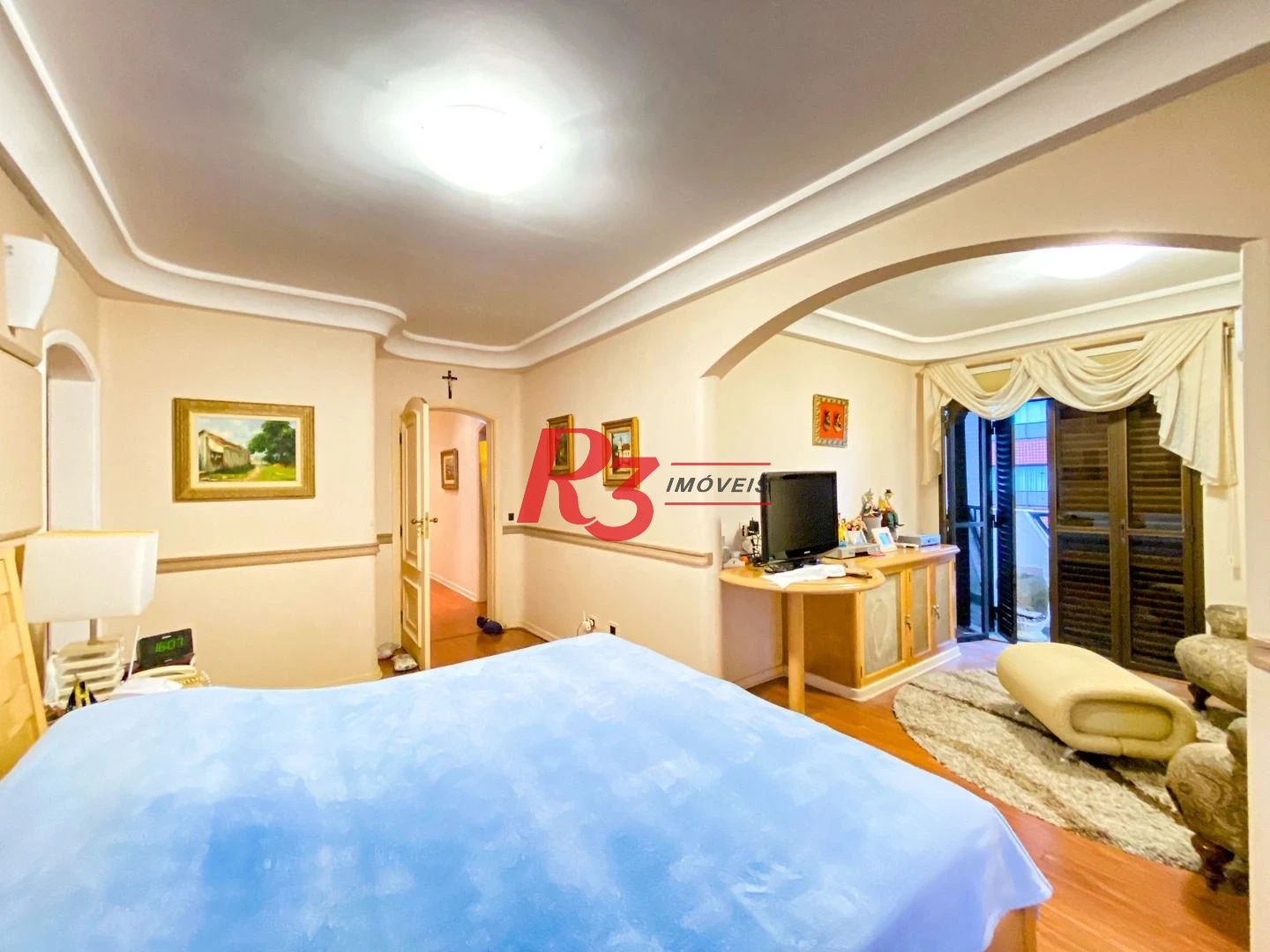 LOCAÇÃO Apartamento com 4 dormitórios, 294 m² - venda por R$ 2.300.000 ou aluguel por R$ 15.000/mês - Boqueirão - Santos/SP