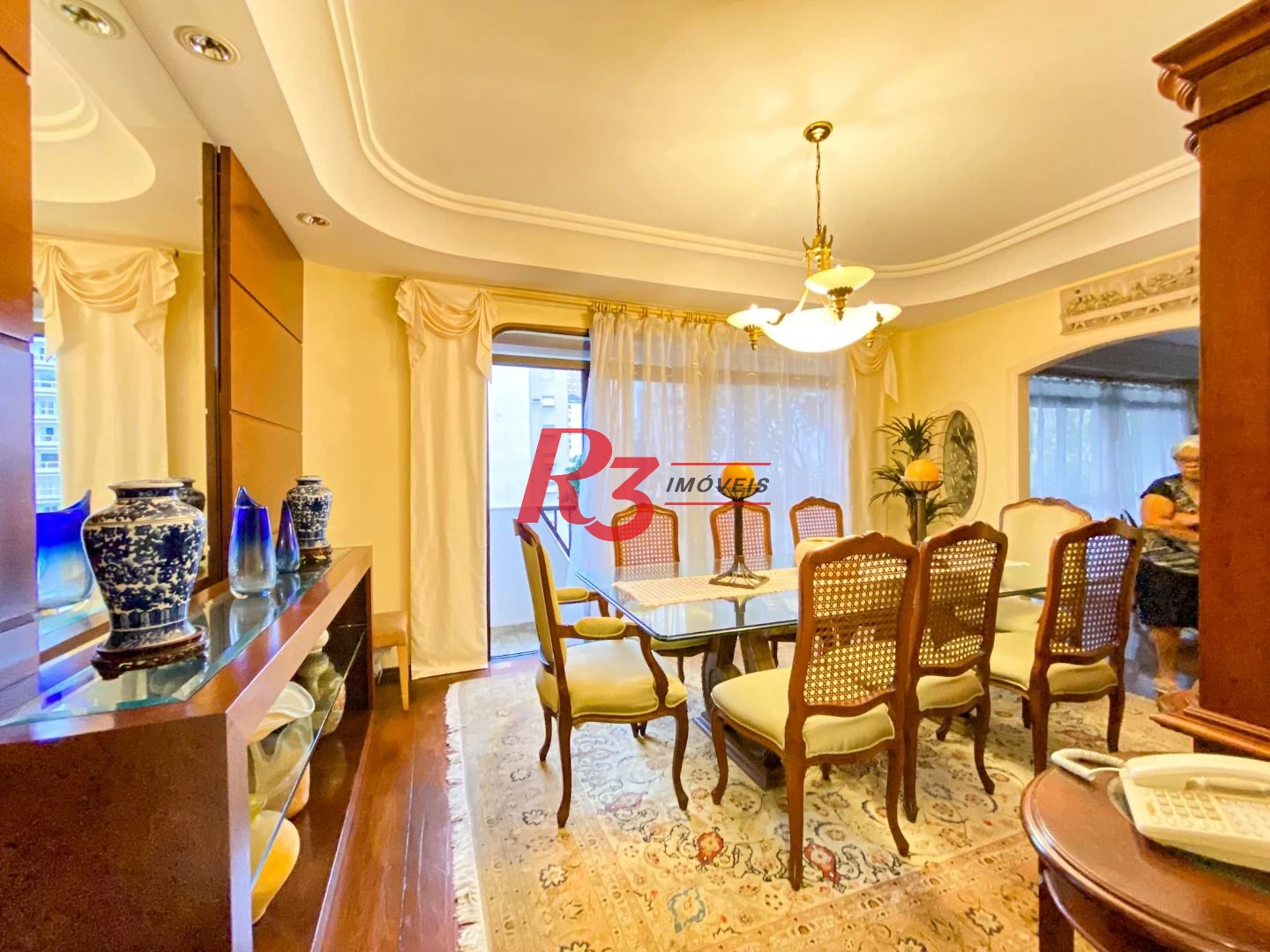 LOCAÇÃO Apartamento com 4 dormitórios, 294 m² - venda por R$ 2.300.000 ou aluguel por R$ 15.000/mês - Boqueirão - Santos/SP