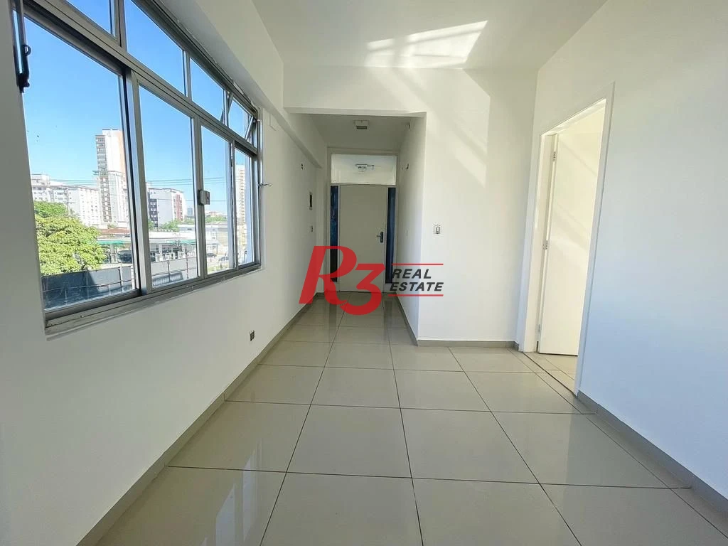 Sala para alugar, 48 m² por R$ 2.900,00/mês - Boqueirão - Santos/SP