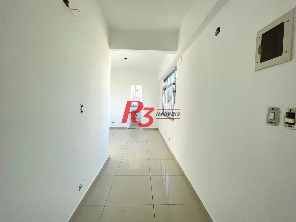 Sala para alugar, 48 m² por R$ 2.900,00/mês - Boqueirão - Santos/SP