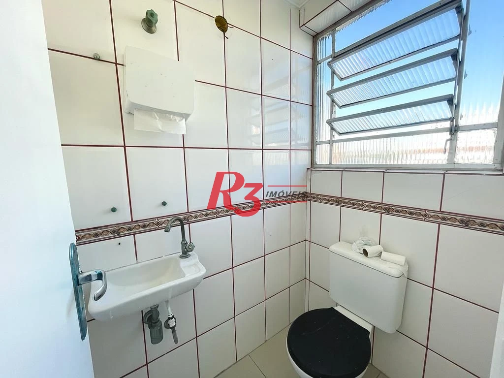Sala para alugar, 48 m² por R$ 2.900,00/mês - Boqueirão - Santos/SP