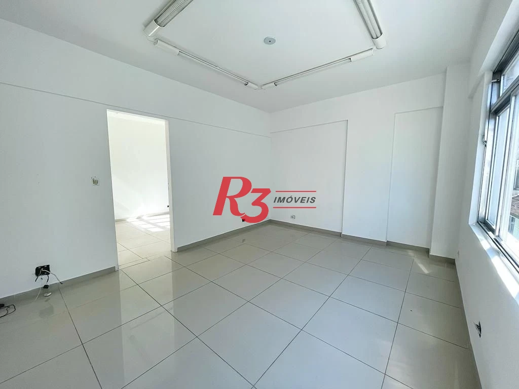 Sala para alugar, 48 m² por R$ 2.900,00/mês - Boqueirão - Santos/SP