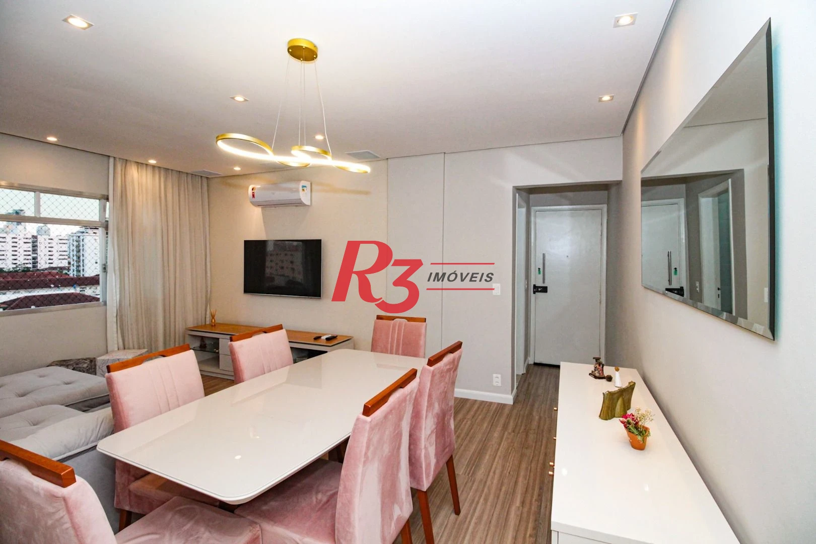 Apartamento com 2 dormitórios à venda, 94 m² por R$ 745.000,00 - Campo Grande - Santos/SP