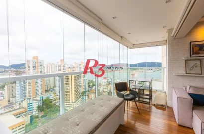 Apartamento com 1 dormitório à venda, 50 m² por R$ 950.000,00 - Ponta da Praia - Santos/SP