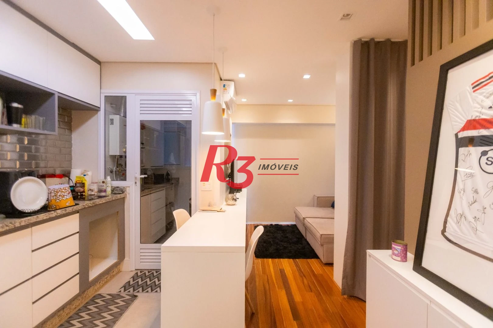 Apartamento com 1 dormitório à venda, 50 m² por R$ 950.000,00 - Ponta da Praia - Santos/SP