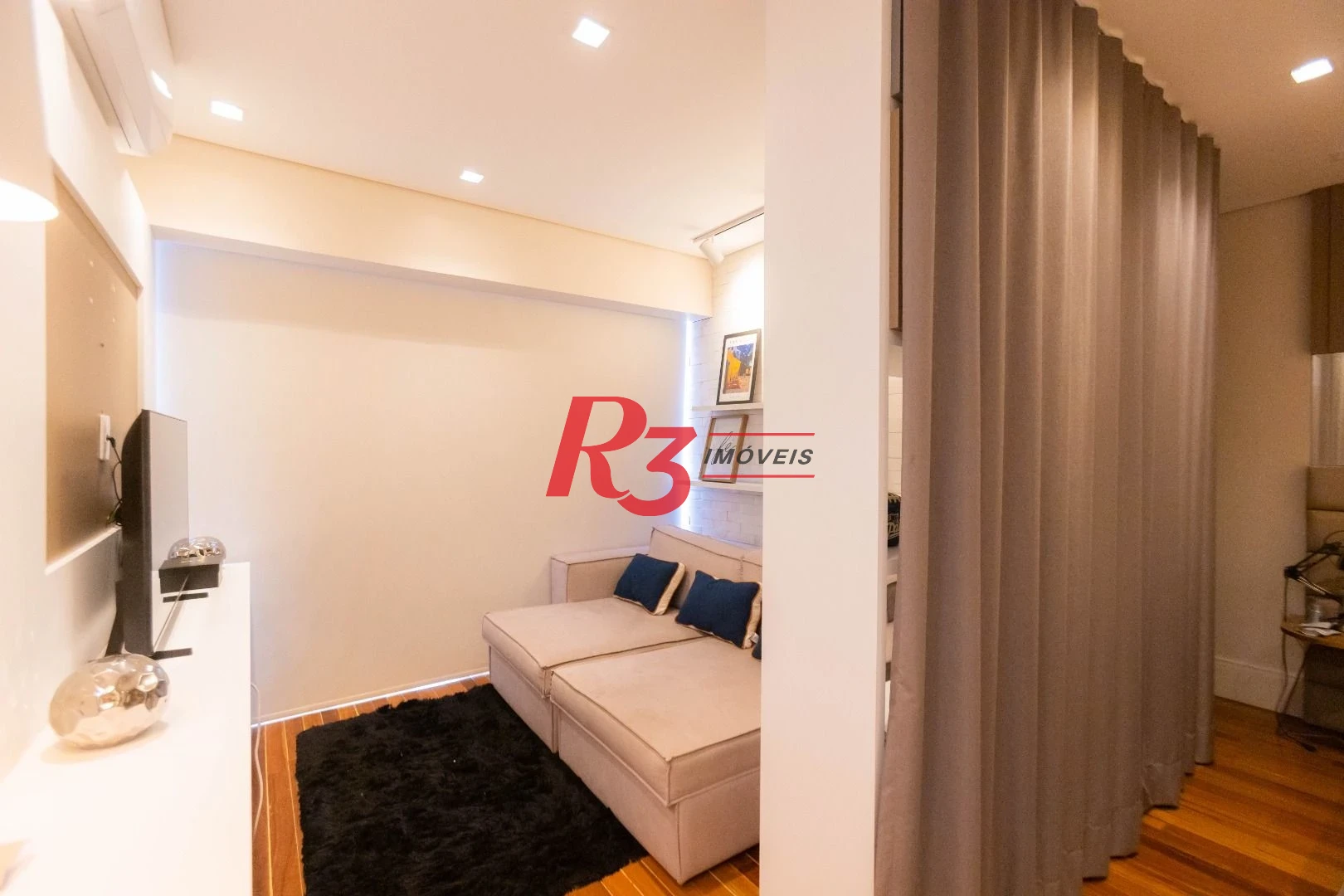 Apartamento com 1 dormitório à venda, 50 m² por R$ 950.000,00 - Ponta da Praia - Santos/SP