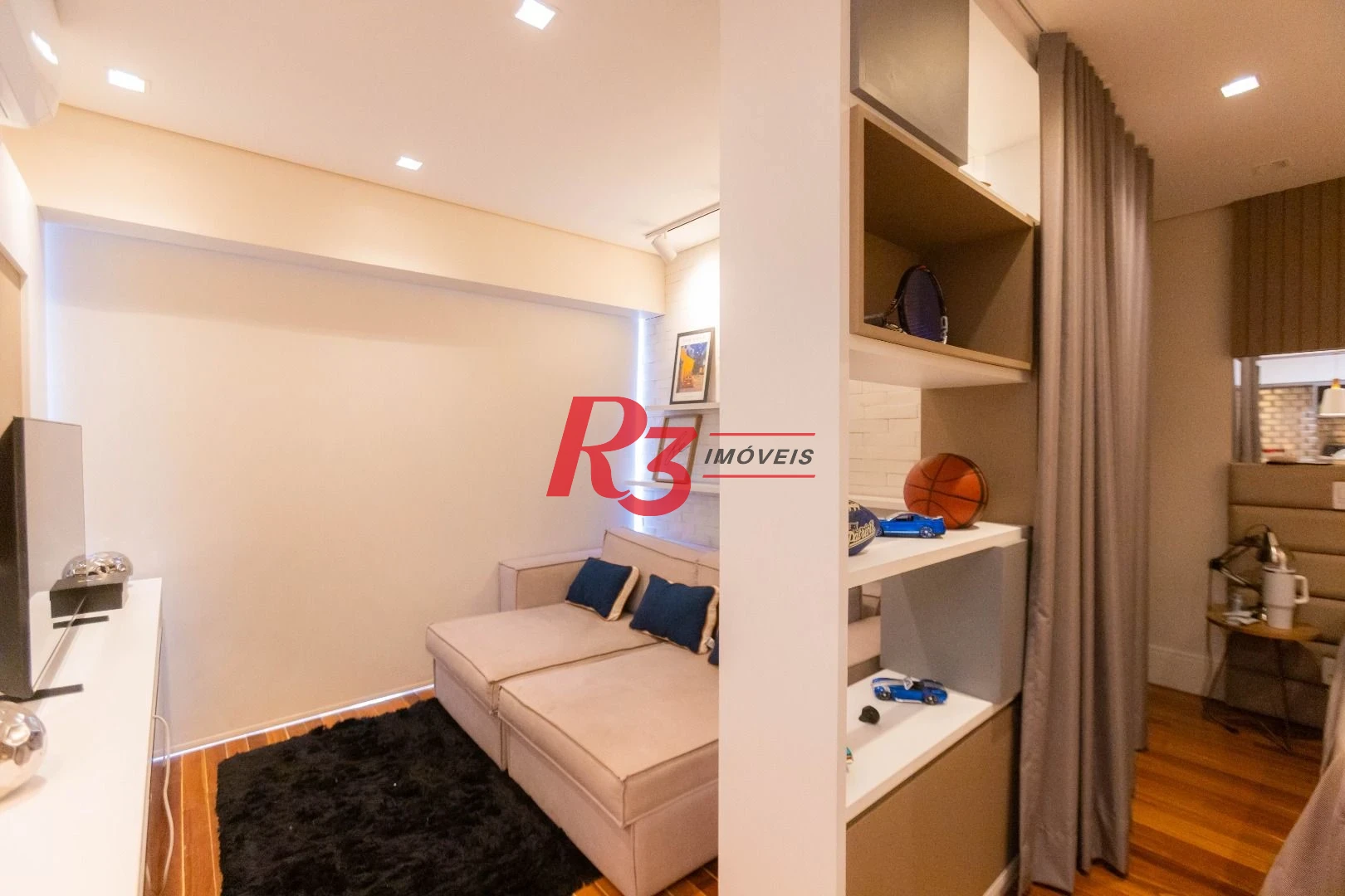 Apartamento com 1 dormitório à venda, 50 m² por R$ 950.000,00 - Ponta da Praia - Santos/SP