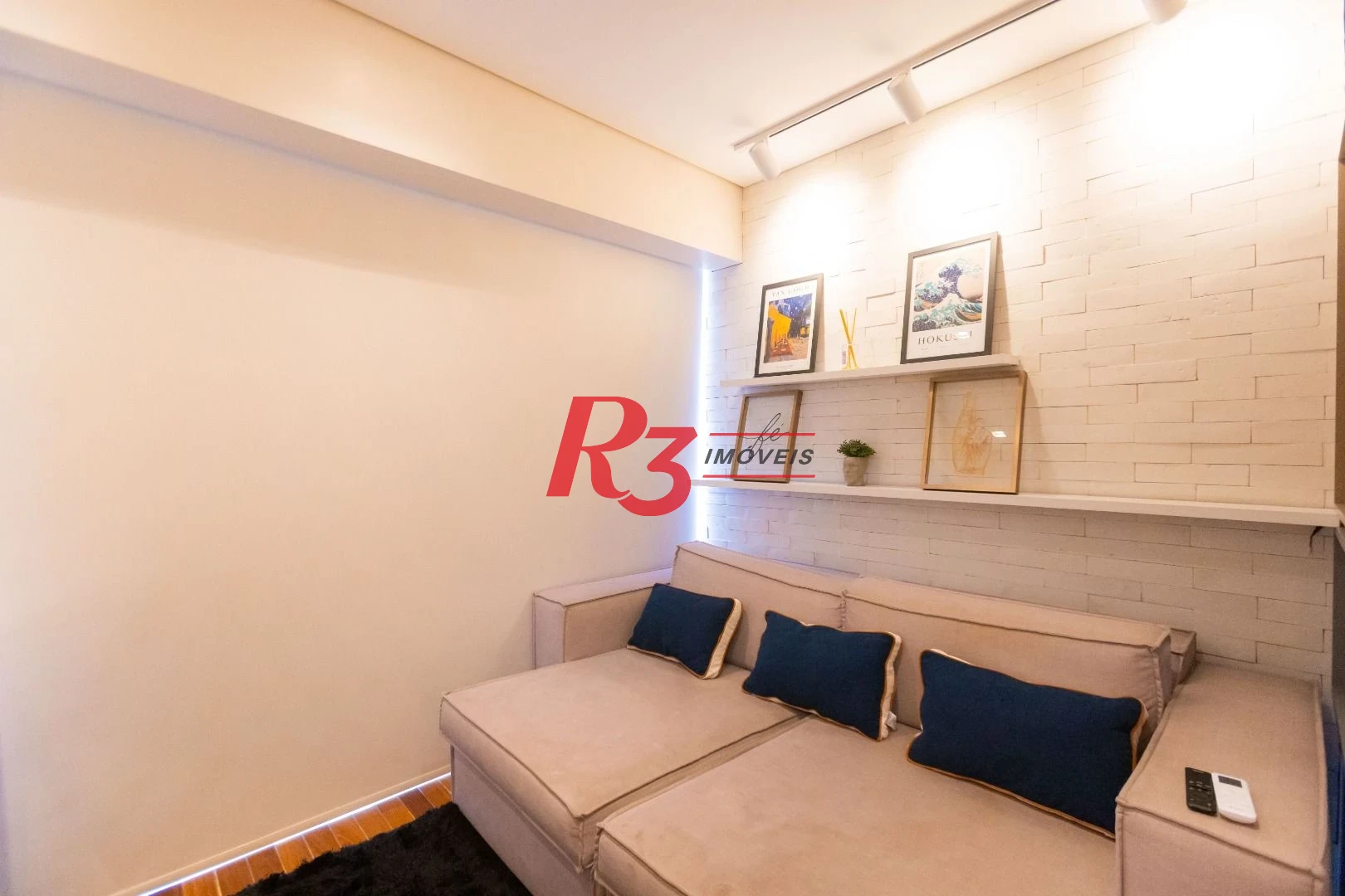 Apartamento com 1 dormitório à venda, 50 m² por R$ 950.000,00 - Ponta da Praia - Santos/SP