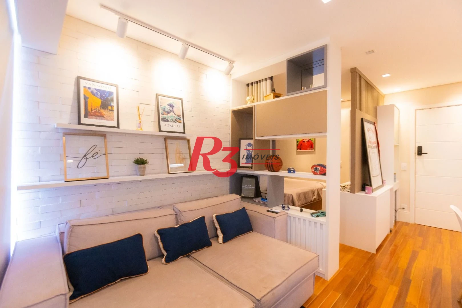 Apartamento com 1 dormitório à venda, 50 m² por R$ 950.000,00 - Ponta da Praia - Santos/SP