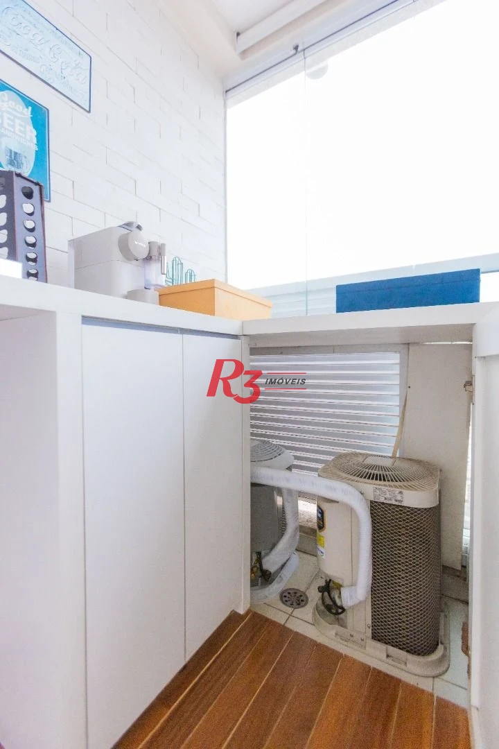Apartamento com 1 dormitório à venda, 50 m² por R$ 950.000,00 - Ponta da Praia - Santos/SP