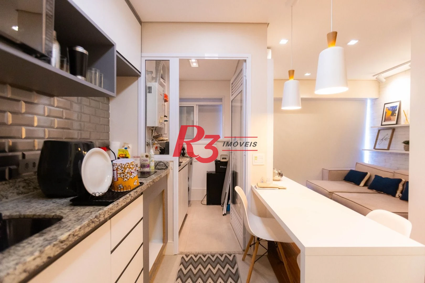 Apartamento com 1 dormitório à venda, 50 m² por R$ 950.000,00 - Ponta da Praia - Santos/SP