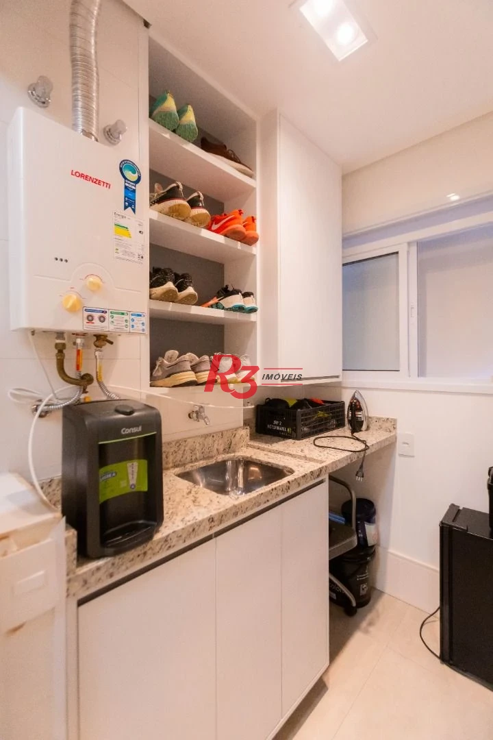 Apartamento com 1 dormitório à venda, 50 m² por R$ 950.000,00 - Ponta da Praia - Santos/SP