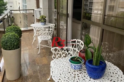 Apartamento à venda, 257 m² por R$ 1.810.000,00 - Gonzaga - Santos/SP