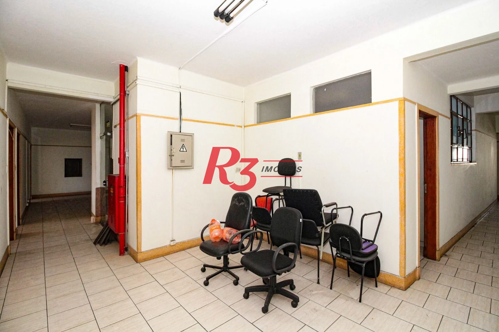 Andar Corporativo para alugar, 300 m² por R$ 5.500,00/mês - Centro - Santos/SP