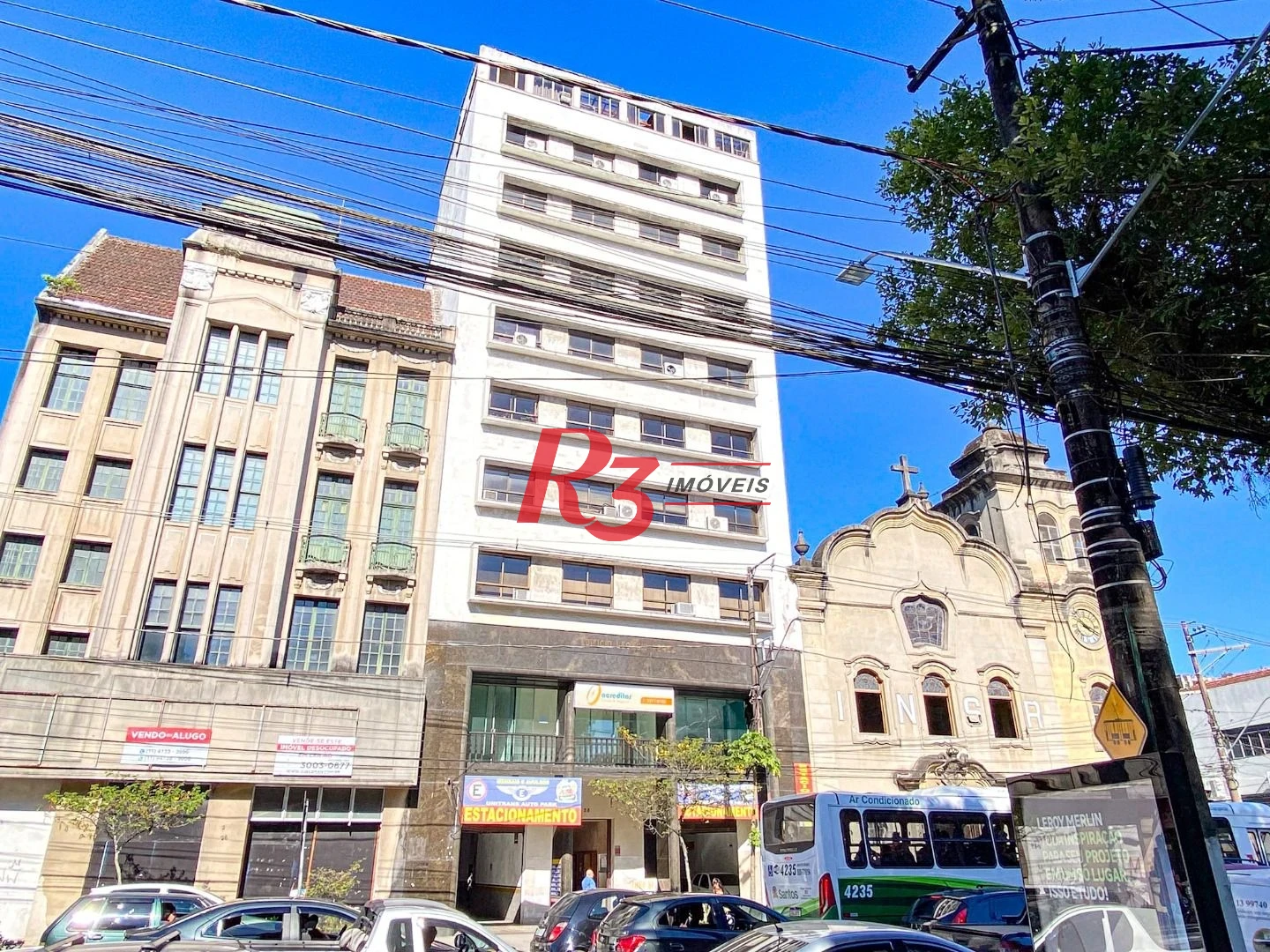 Andar Corporativo para alugar, 300 m² por R$ 5.500,00/mês - Centro - Santos/SP