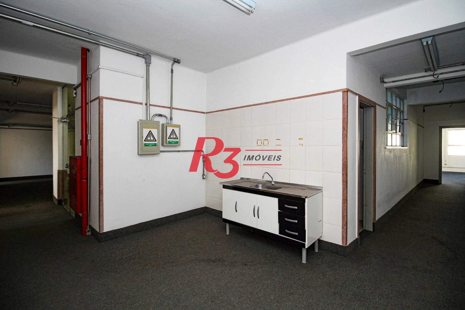 Andar Corporativo para alugar, 300 m² por R$ 5.500,00/mês - Centro - Santos/SP