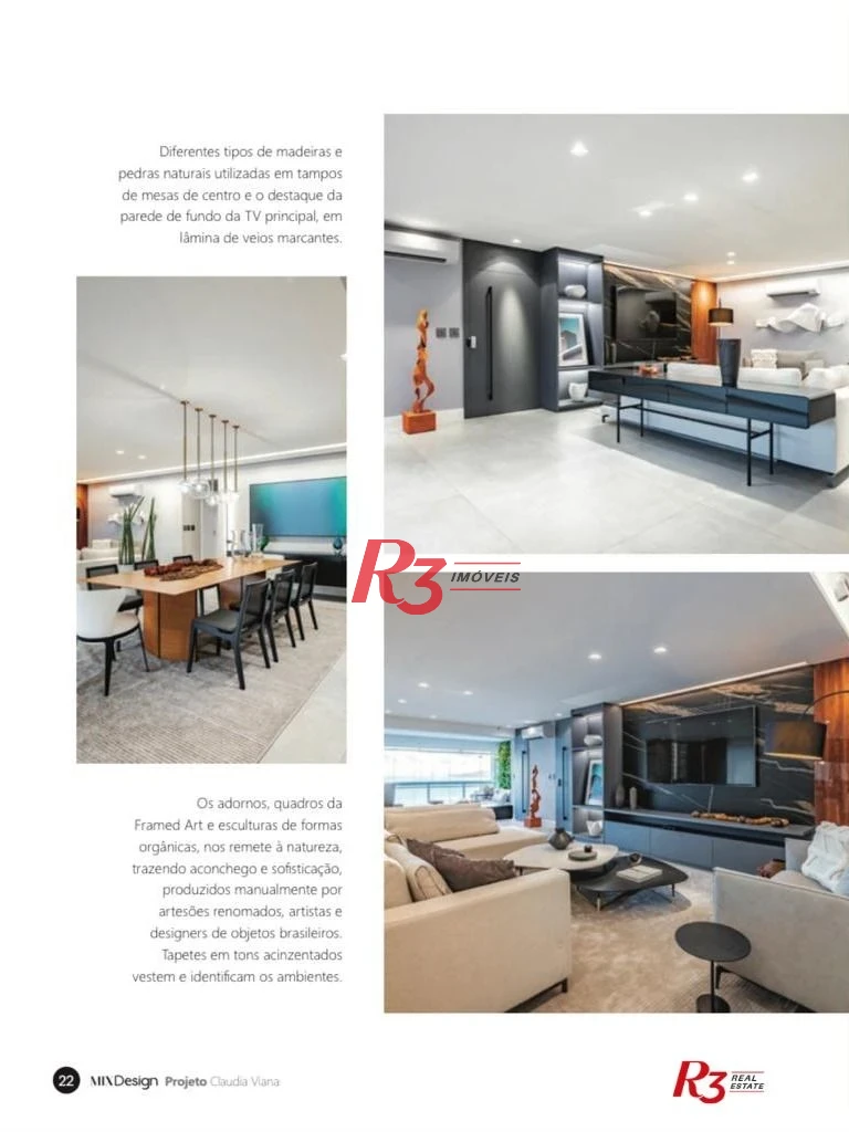 Apartamento à venda, 344 m² por R$ 6.300.000,00 - Aparecida - Santos/SP