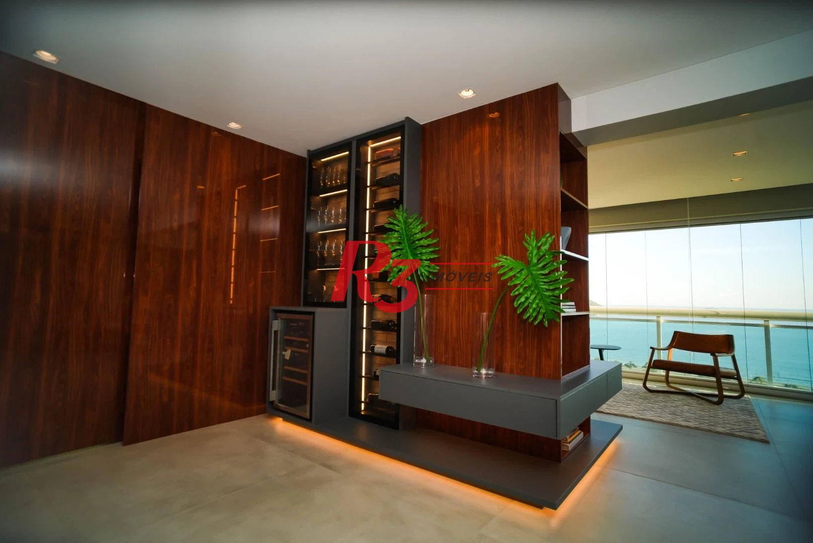 Apartamento à venda, 344 m² por R$ 6.300.000,00 - Aparecida - Santos/SP